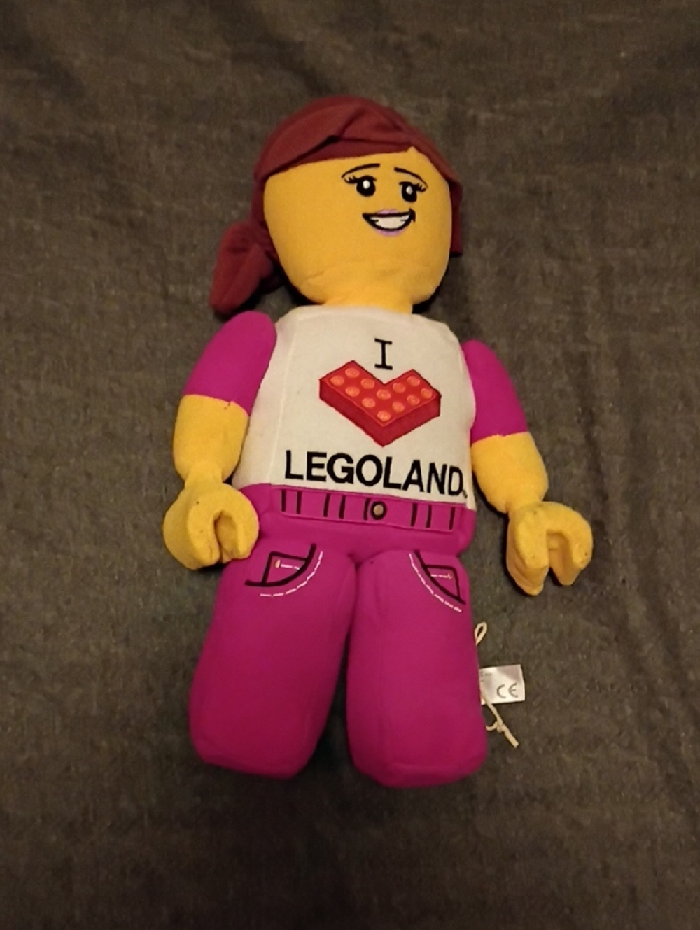 Lego Pink & Yellow Legoland Plush Figure
